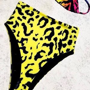 Seaqueen Swim Leopard Bikini Bottom - S